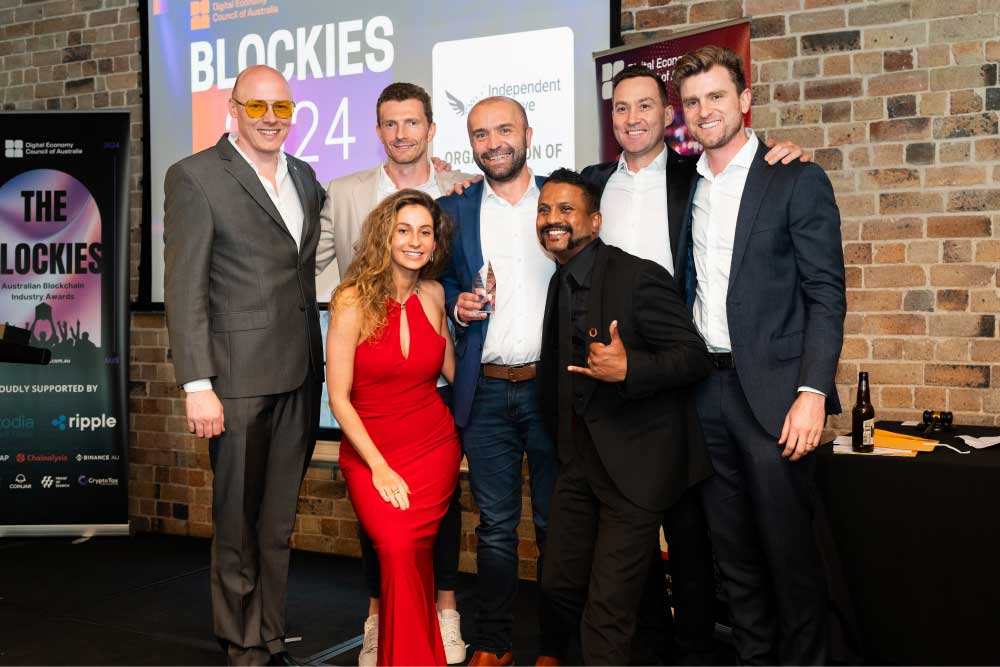 Independent Reserve receives awards at Blockies 2024